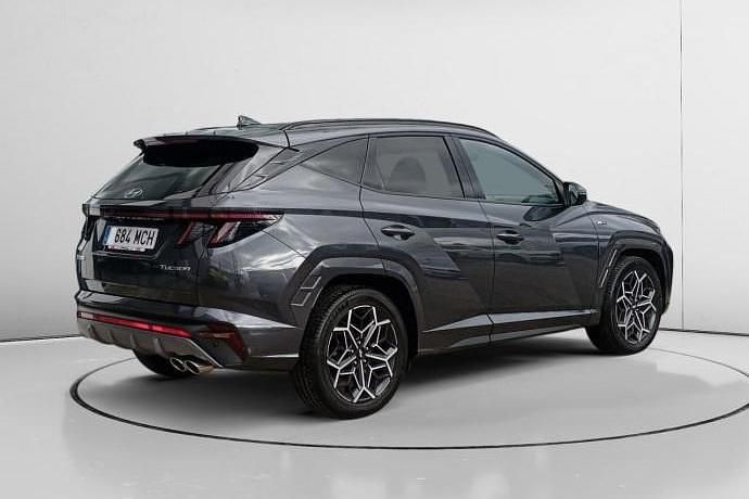 Usado Hyundai Tucson N Line 151 CV (111 kW) 2022 Gris SUV