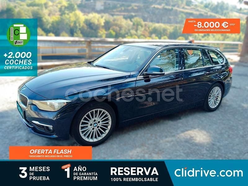 Negro Usado 2017 BMW 318 Familiar | 12.990 € (Precio justo) - Imagen 1/3