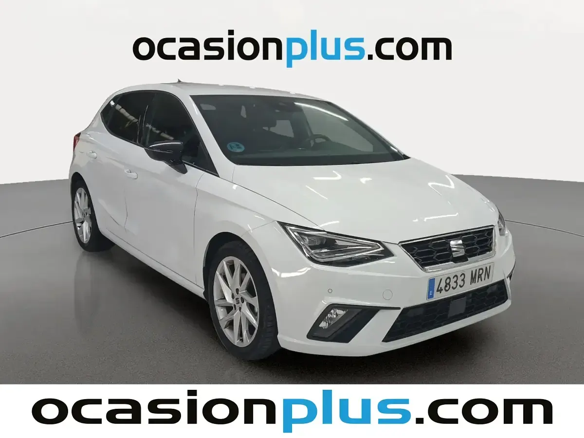 Usado Seat Ibiza FR 150 CV (110 kW) 2024 Blanco Berlina