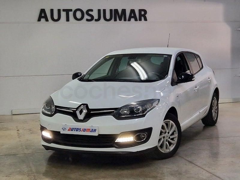 Usado Renault Mégane LIMITED 110 CV (80 kW) 2015 Blanco Berlina