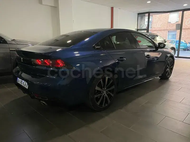 Usado Peugeot 508 GT-line 180 CV (132 kW) 2019 Azul Berlina