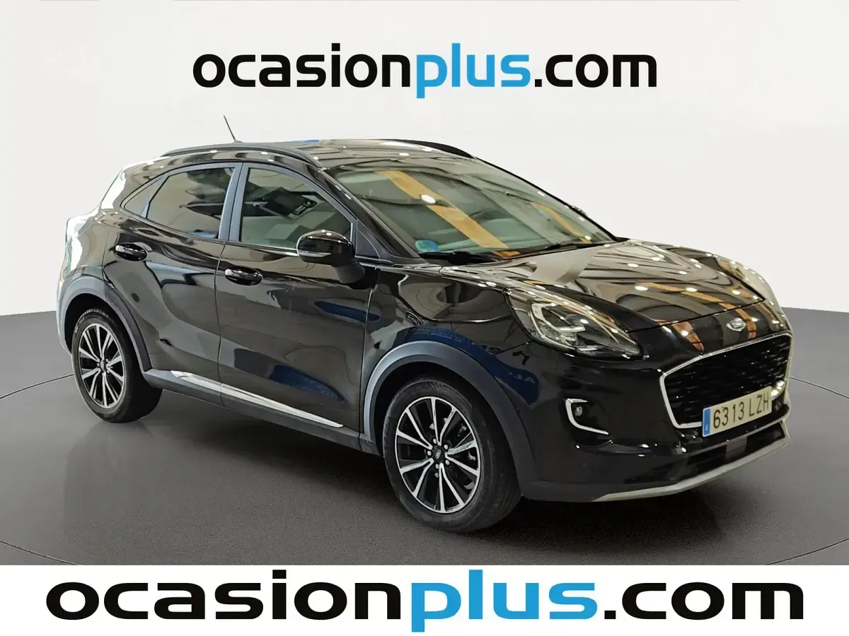 Usado Ford Puma Titanium 125 CV (91 kW) 2022 Negro SUV