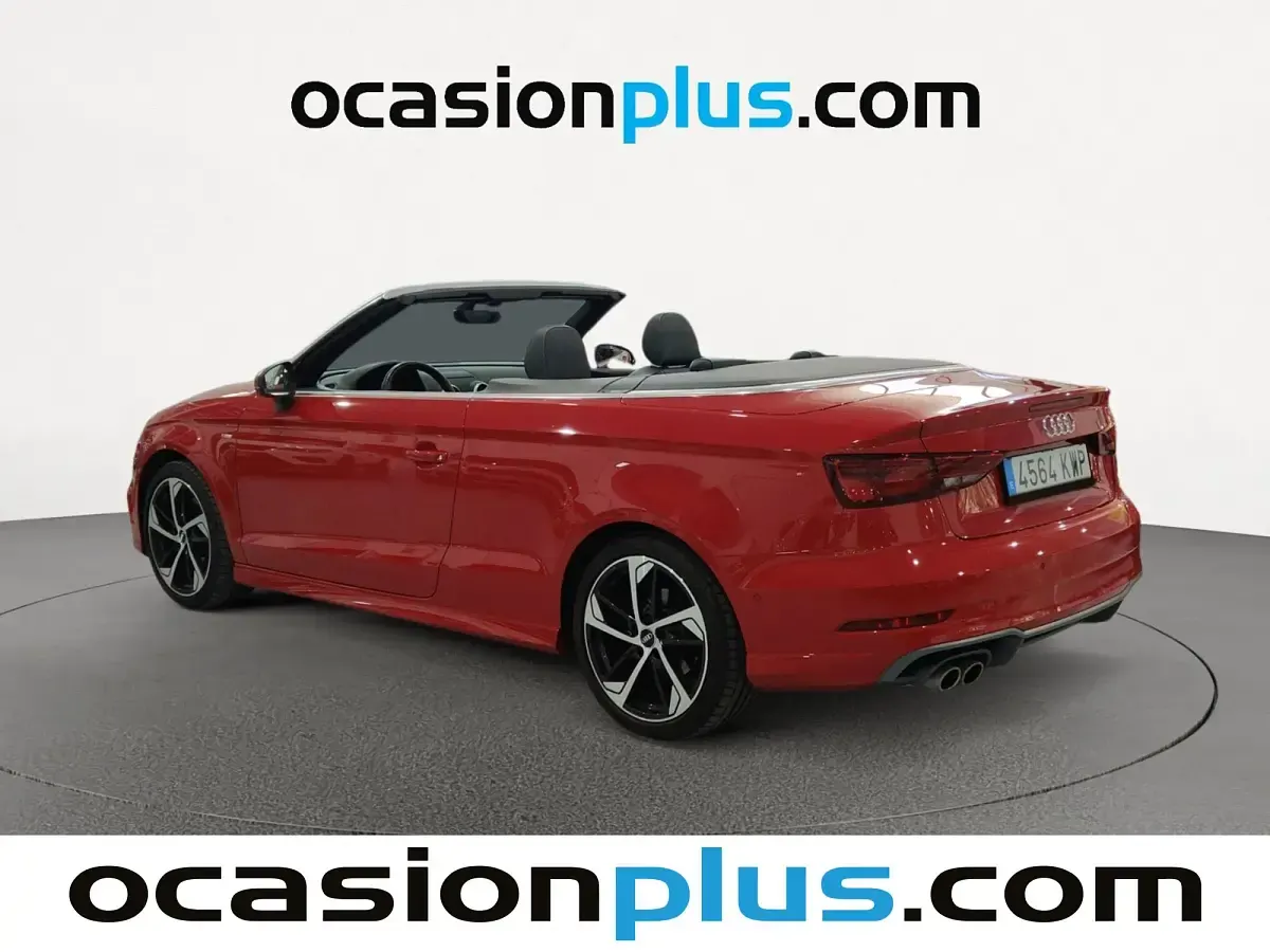 Usado Audi A3 S-Line 190 CV (139 kW) 2019 Rojo Descapotable