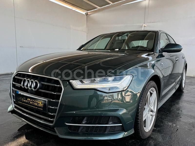 Brugt Audi A6 S-Line 190 HK (139 kW) 2017 Grøn Sedan