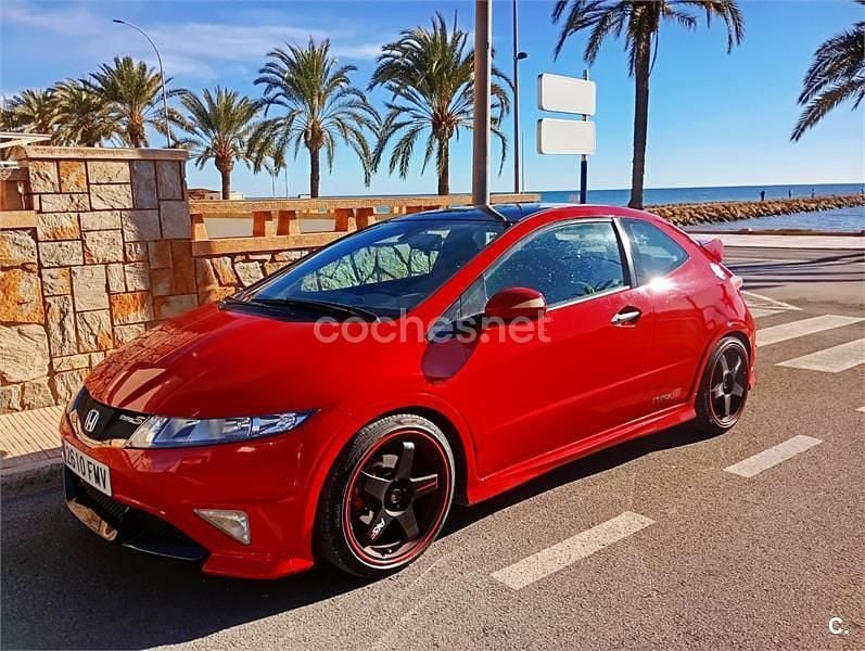 Usado Honda Civic Type S 140 CV (102 kW) 2007 Rojo Berlina
