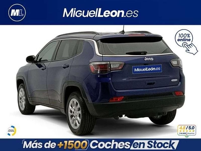 Usado Jeep Compass Longitude 131 CV (96 kW) 2021 Azul SUV