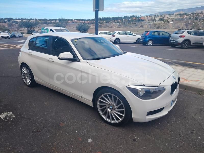 Usado BMW 116 Efficient Dynamics 116 CV (85 kW) 2015 Blanco Utilitario