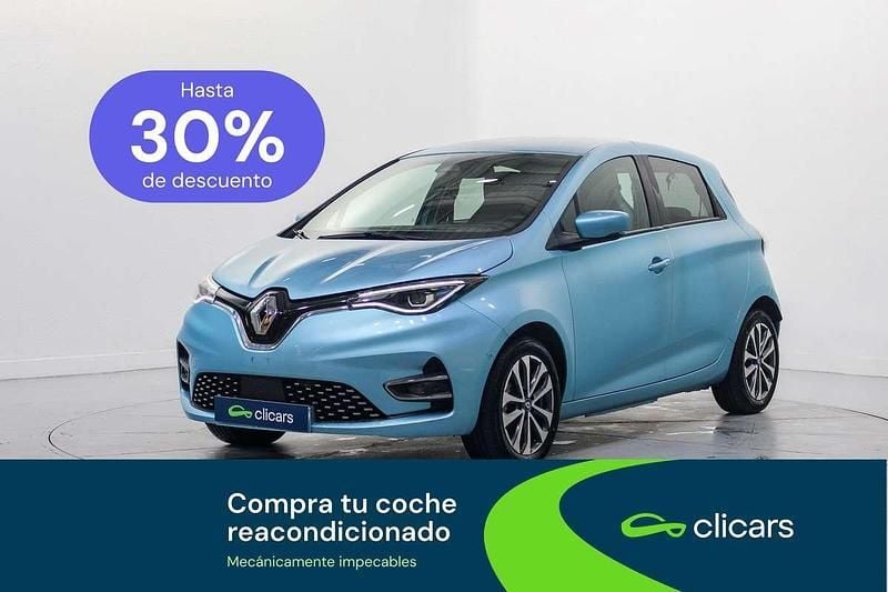 Usado Renault Zoe Zen 100 kW (136 CV) 2021 Azul Utilitario