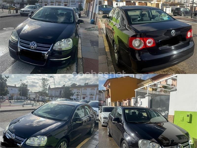 Usado VW Jetta Advance 105 CV (77 kW) 2008 Negro Berlina