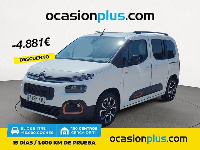 Blanco Usado 2019 Citroën Berlingo PureTech Monovolumen | 17.950 € (Precio justo) - Imagen 1/4