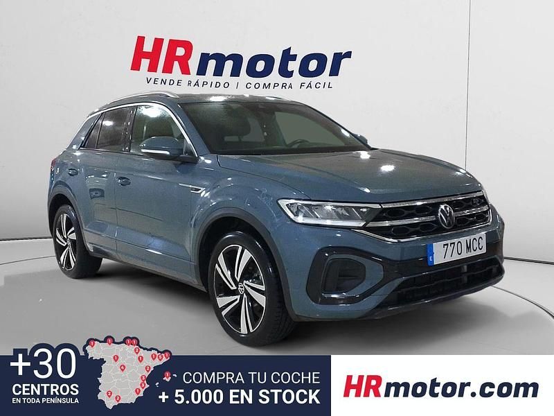 Azul Usado 2022 VW T-Roc R-line SUV | 23.990 € (Precio justo) - Imagen 1/4