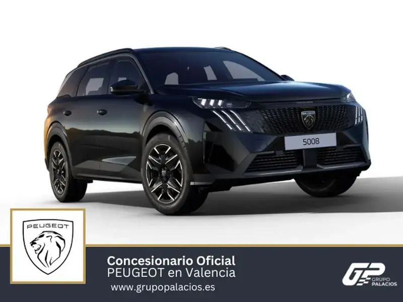Negro Nuevo 2025 Peugeot 5008 GT Monovolumen | 40.095 € (Un poco caro) - Imagen 1/1