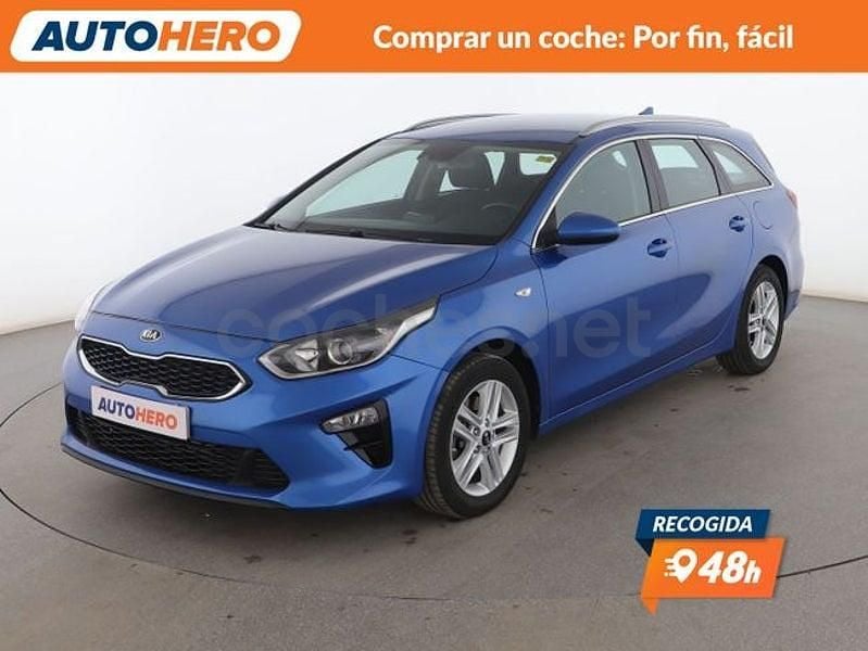 Usado Kia Ceed 120 CV (88 kW) 2020 Azul Utilitario