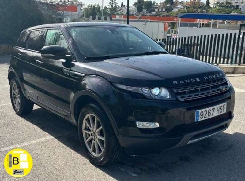 Negro Usado 2013 Land Rover Range Rover evoque Pure SUV | 12.999 € (Precio justo) - Imagen 1/4
