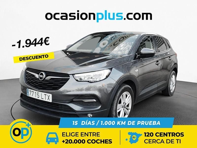 Gris Usado 2021 Opel Grandland X Edition SUV | 15.890 € (Precio justo) - Imagen 1/4