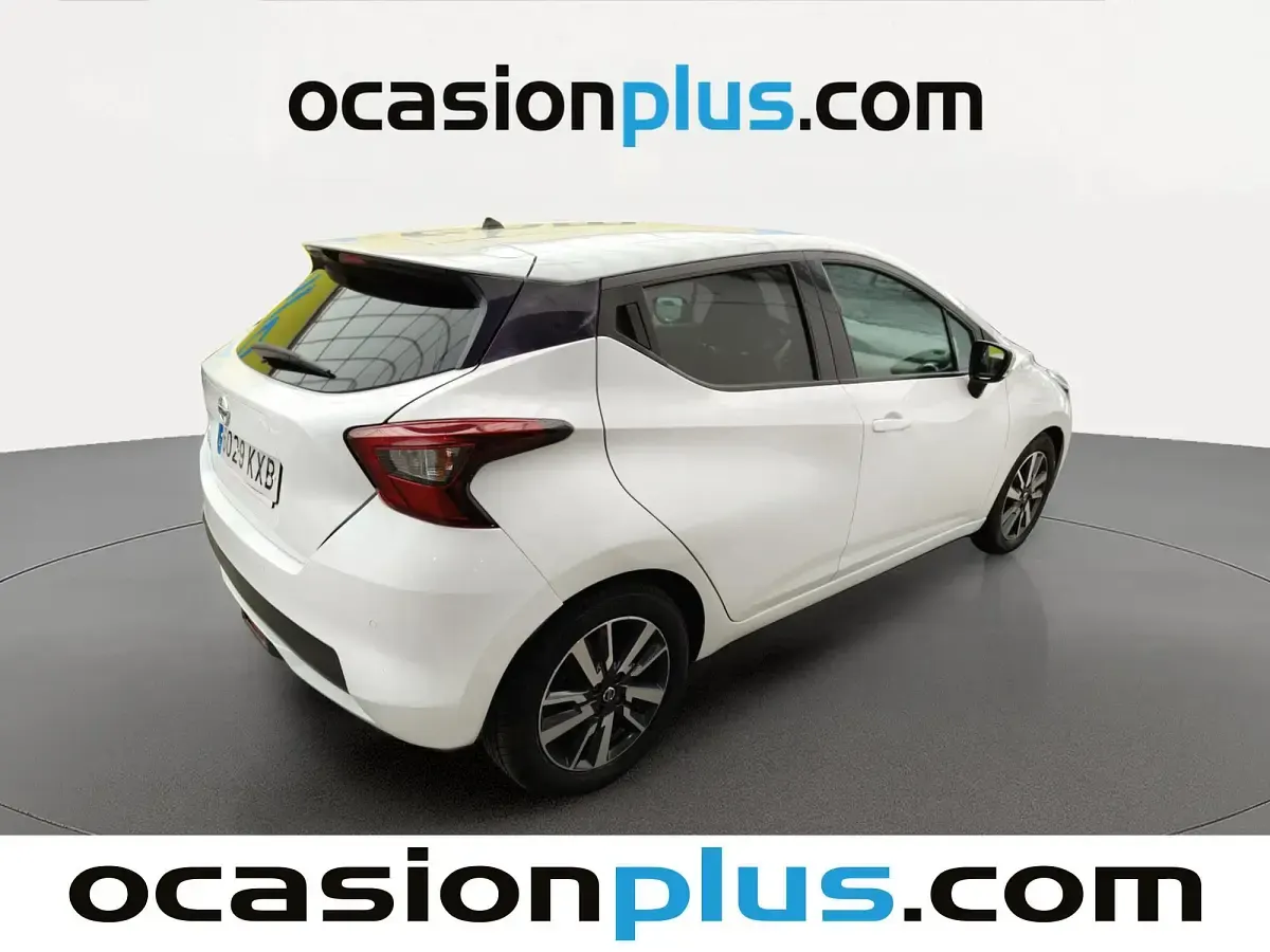 Usado Nissan Micra Acenta 90 CV (66 kW) 2019 Blanco Utilitario