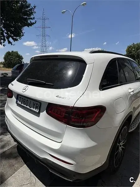 Usado Mercedes GLC220 194 CV (142 kW) 2022 Blanco SUV
