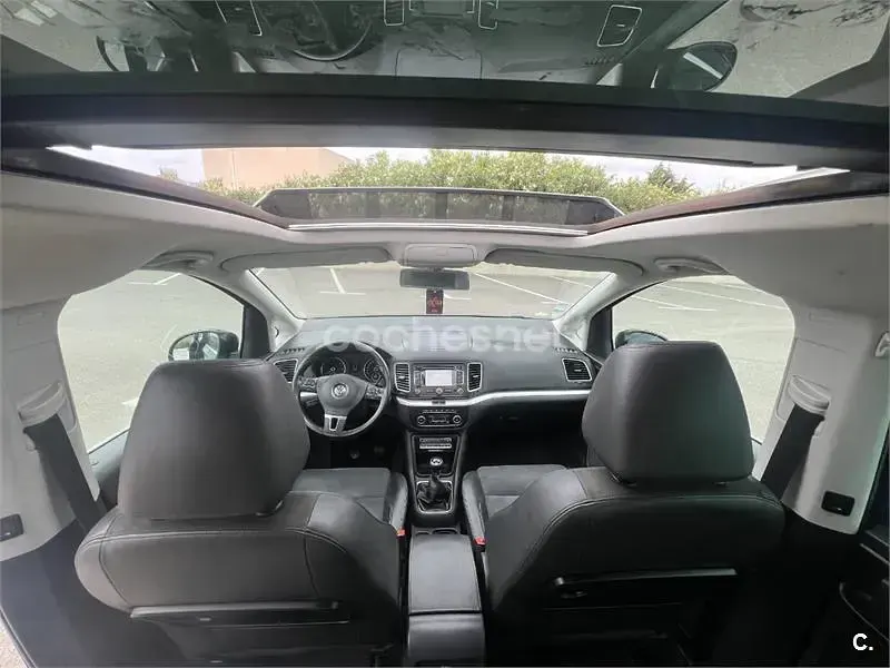 Usado VW Sharan Advance 140 CV (102 kW) 2013 Azul Monovolumen