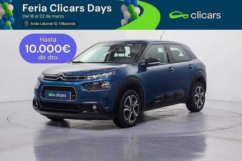 Usado Citroën C4 Cactus PureTech 110 CV (80 kW) 2020 Azul Utilitario
