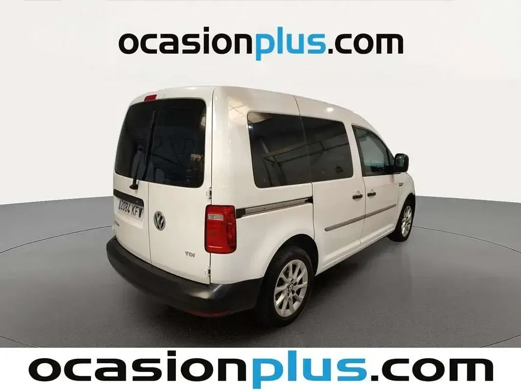 Usado VW Caddy 75 CV (55 kW) 2017 Blanco Monovolumen