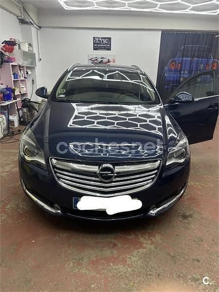 Usado Opel Insignia Sportive 163 CV (119 kW) 2014 Azul Familiar