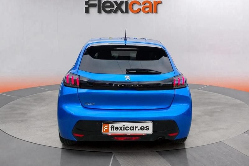 Usado Peugeot 208 Active 102 CV (75 kW) 2022 Azul Utilitario