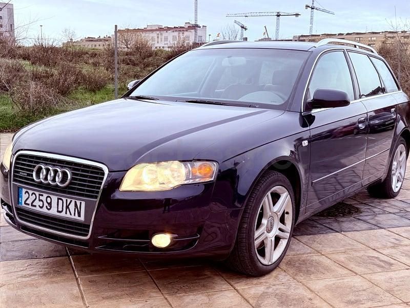 Usado Audi A4 S-Line 205 CV (150 kW) 2005 Azul Familiar