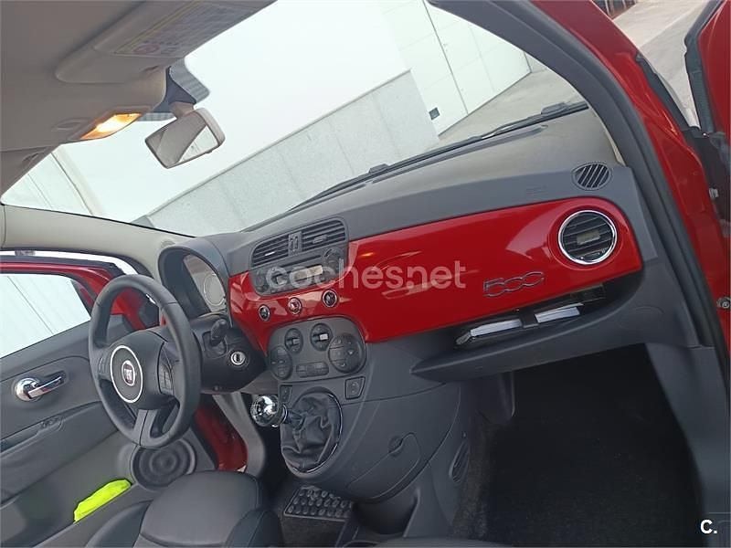Usado Fiat 500 Sport 100 CV (73 kW) 2008 Rojo Berlina