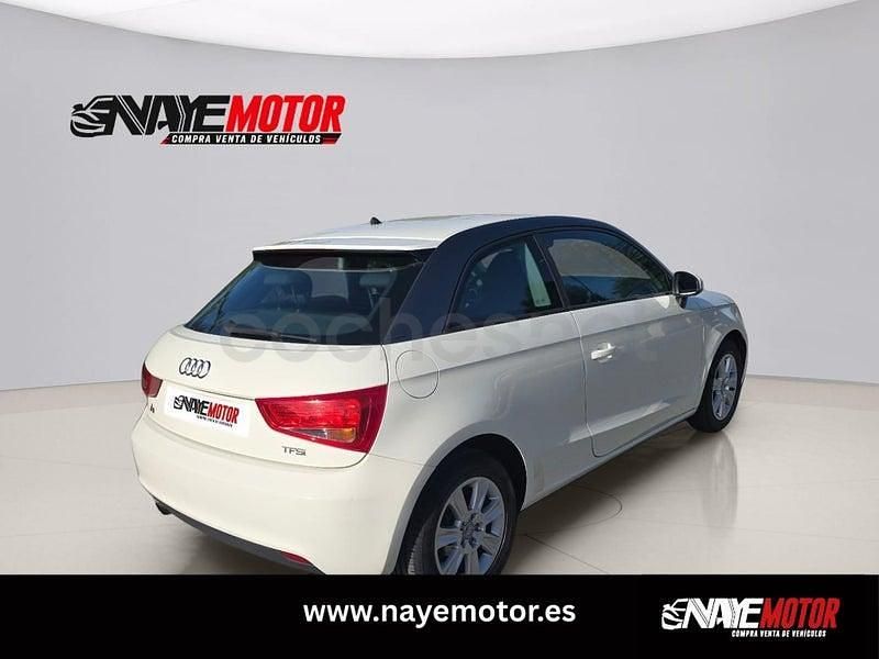 Usado Audi A1 Attraction 86 CV (63 kW) 2011 Blanco Utilitario
