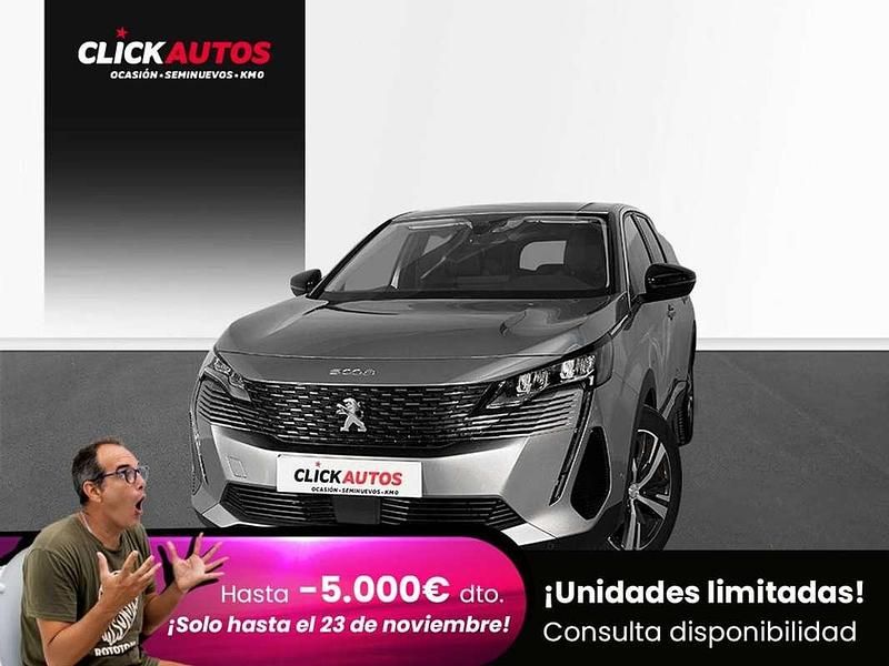 Gris Usado 2022 Peugeot 5008 Allure SUV | 20.200 € (Buen precio) - Imagen 1/4