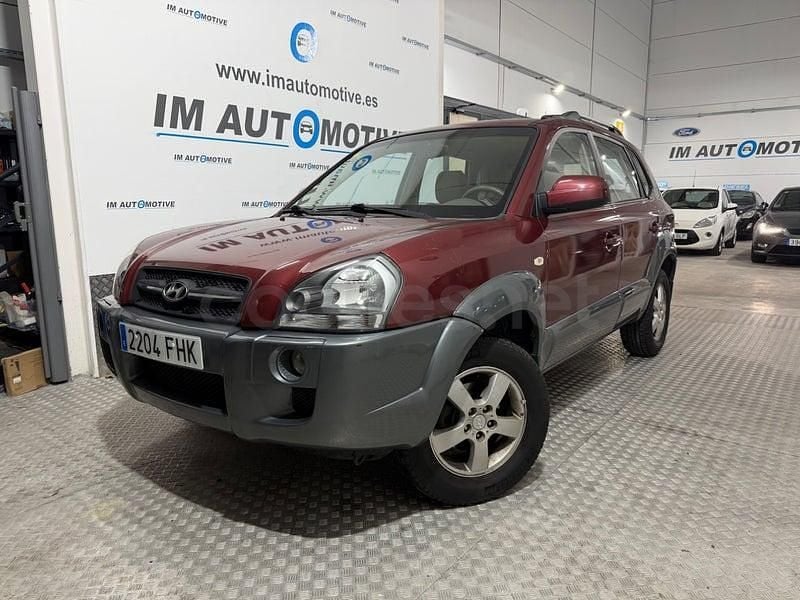 Granate Usado 2007 Hyundai Tucson Comfort SUV | 4990 € (Super precio) - Imagen 1/4