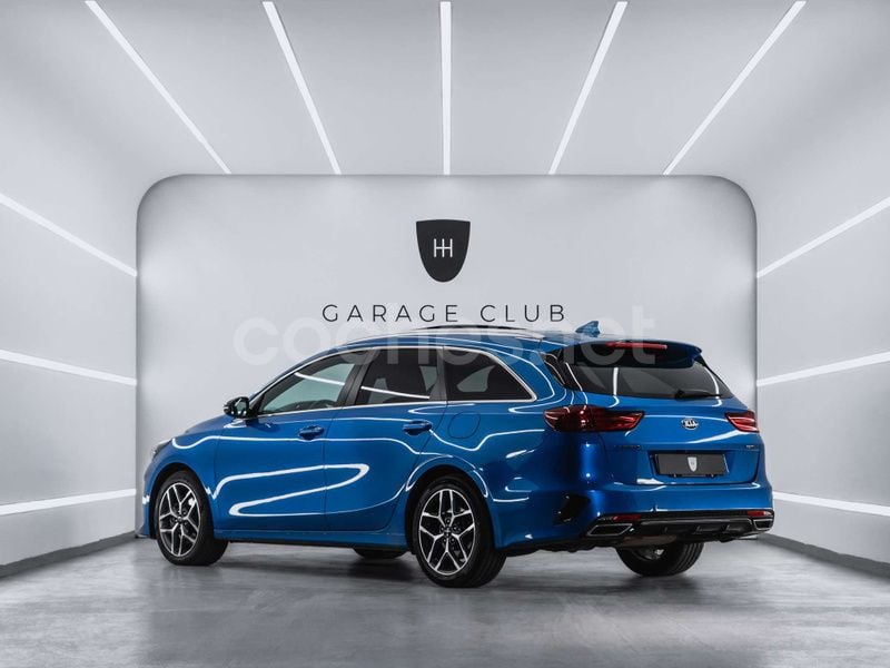 Usado Kia Ceed GT GT-Line 136 CV (100 kW) 2019 Azul Familiar