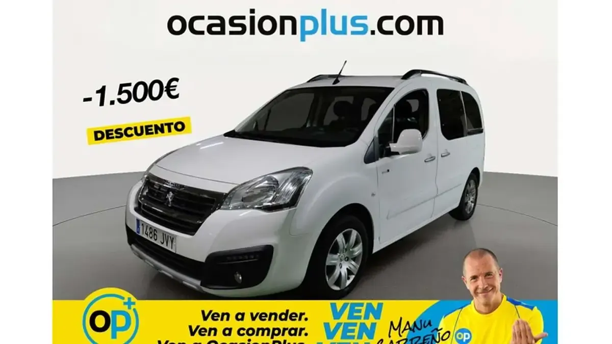 Usado Peugeot TePee Style 120 CV (88 kW) 2016 Van