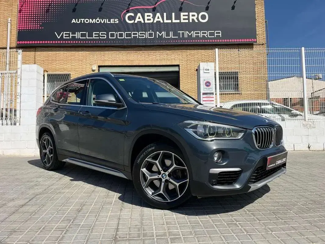 Usado BMW X1 140 CV (102 kW) 2018 Azul SUV