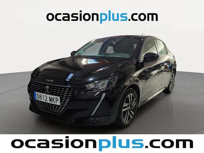 Usado Peugeot 208 Allure 102 CV (75 kW) 2023 Negro Utilitario