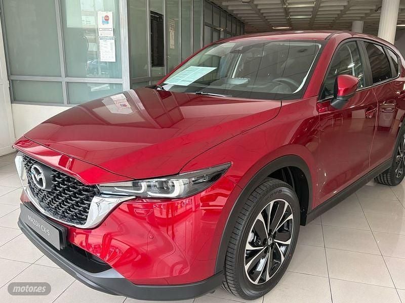 Rojo Usado 2021 Mazda CX-5 Newground SUV | 25.500 € (Precio justo) - Imagen 1/4