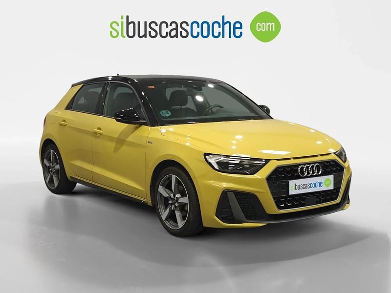 Usado Audi A1 Sportback S-Line 116 CV (85 kW) 2020 Amarillo Utilitario