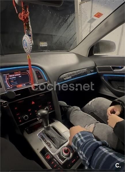 Usado Audi A6 S-Line 233 CV (171 kW) 2007 Negro Berlina