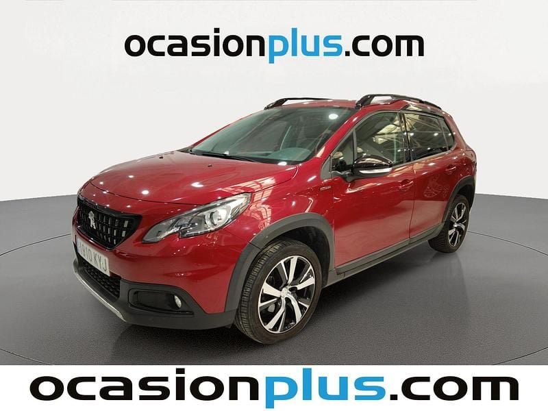 Usado Peugeot 2008 GT-line 131 CV (96 kW) 2019 Rojo SUV