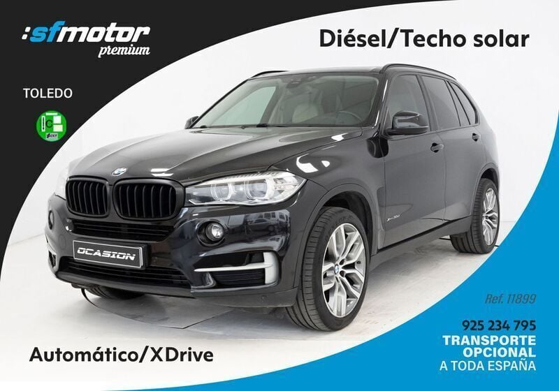 Negro Usado 2014 BMW X5 SUV | 23.900 € (Precio justo) - Imagen 1/4