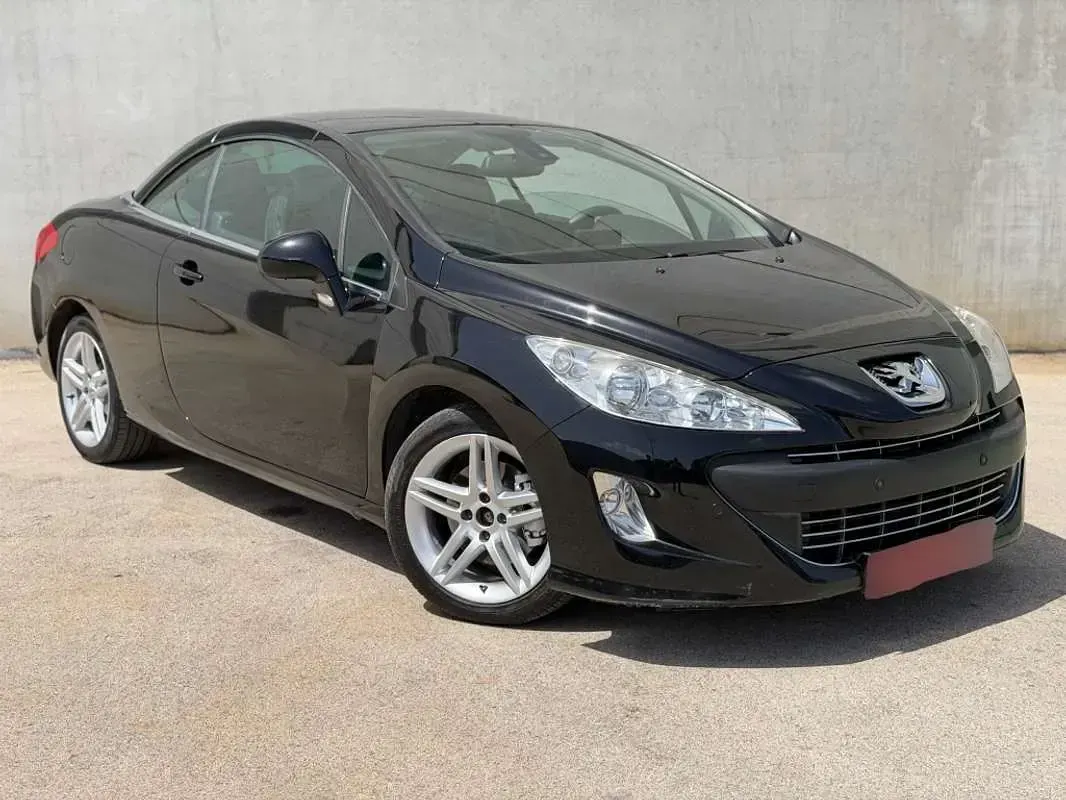 Usado Peugeot 308 CC Sport 140 CV (102 kW) 2010 Negro Descapotable