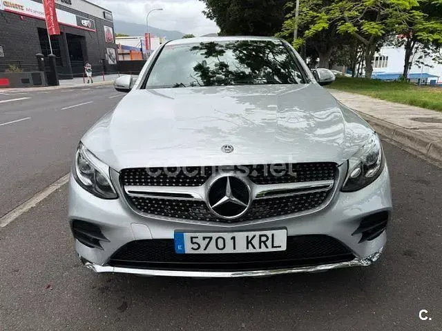 Usado Mercedes GLC220 194 CV (142 kW) 2018 Gris / plata SUV