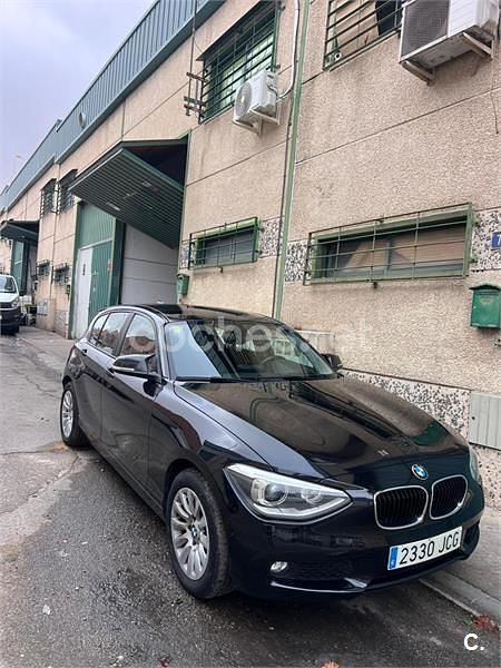 Usado BMW 118 143 CV (105 kW) 2015 Negro Utilitario