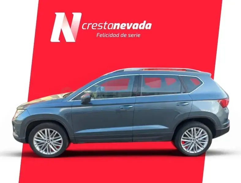 Usado Seat Ateca XCELLENCE 115 CV (84 kW) 2019 Gris / plata SUV