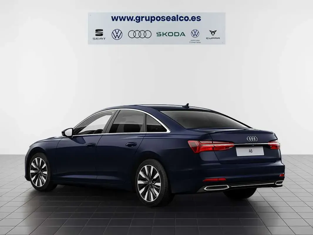 Usado Audi A6 Sport 204 CV (150 kW) 2020 Azul Berlina