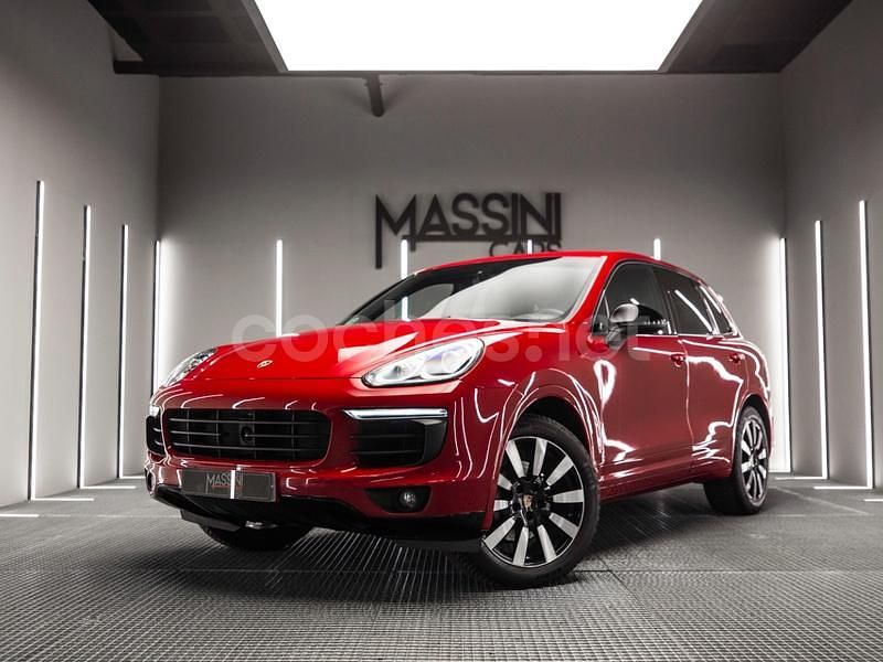 Rojo Usado 2016 Porsche Cayenne SUV | 31.999 € (Un poco caro) - Imagen 1/4