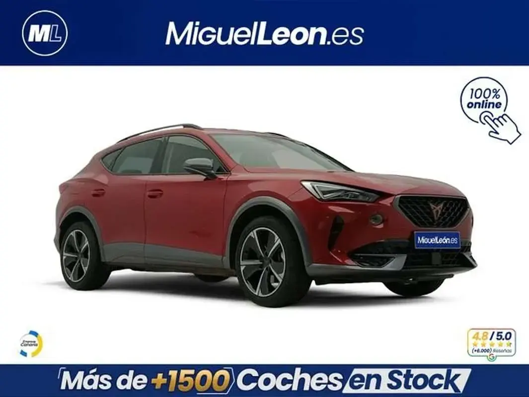 Usado Cupra Formentor 204 CV (150 kW) 2022 Rojo SUV