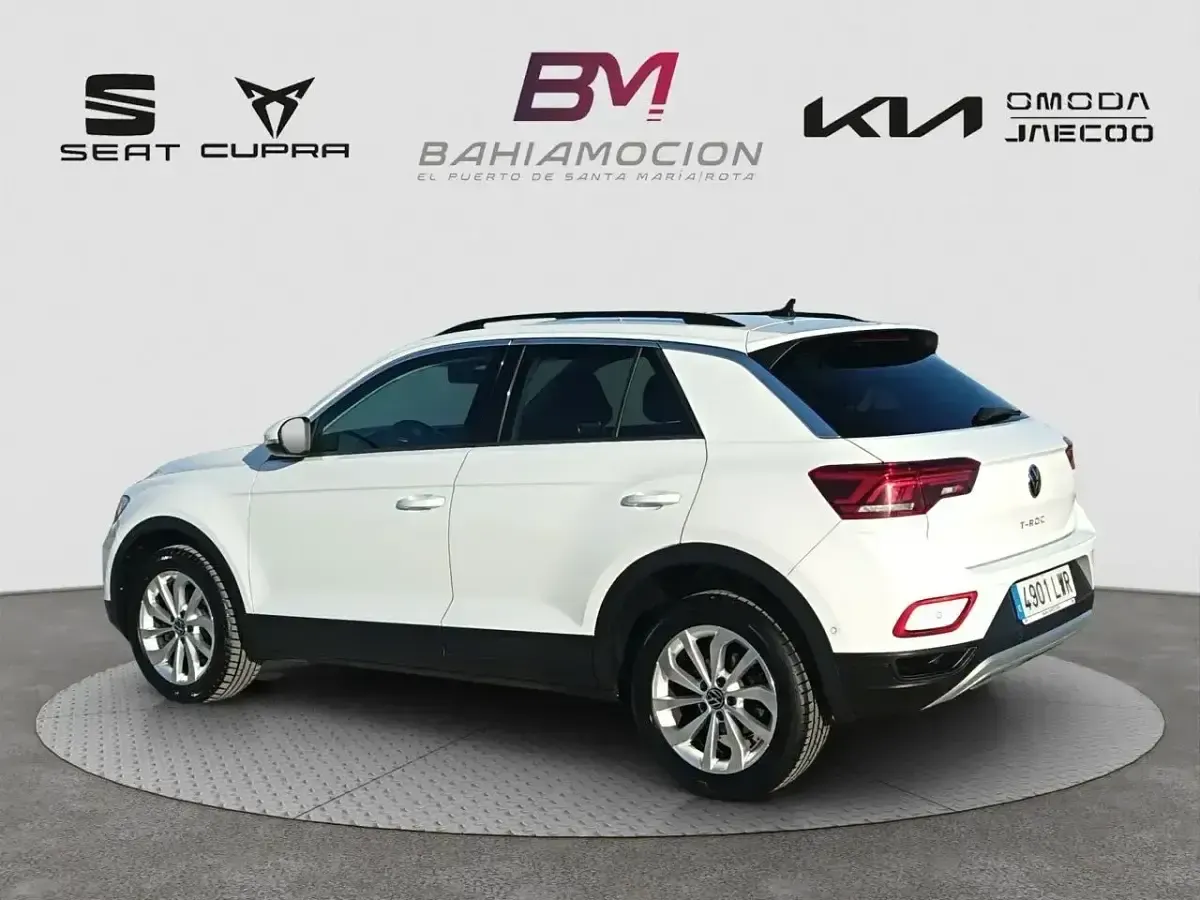 Usado VW T-Roc Life 109 CV (80 kW) 2022 Blanco SUV