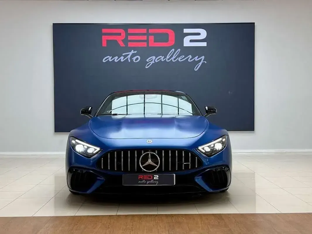 Usado Mercedes SL43 AMG AMG 585 CV (430 kW) 2022 Azul Descapotable