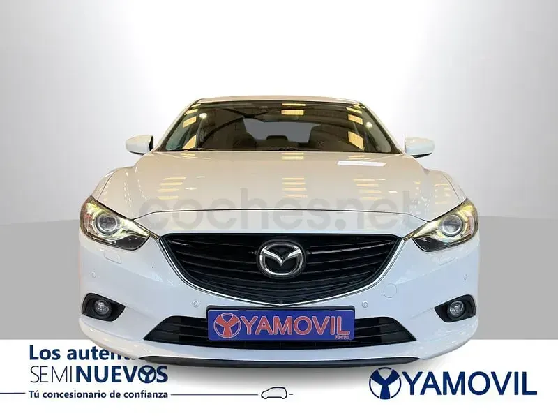 Usado Mazda 6 Style 150 CV (110 kW) 2014 Blanco Berlina